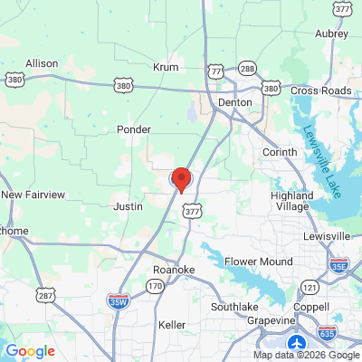 Map to  office in Argyle, TX