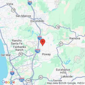 Map to Primary Office office in Poway, CA