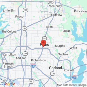 Map to Primary Office office in Plano, TX