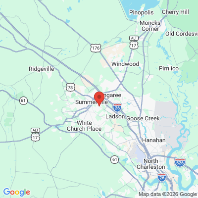 Map to  office in Lincolnville, SC