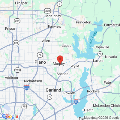 Map to  office in Murphy, TX
