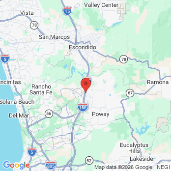 Map to RGB Dental office in San Diego, CA