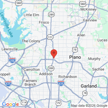 Map to Innate Dental Solutions office in Plano, TX
