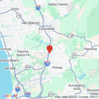 Map to Plaza Dentistry office in San Diego, CA