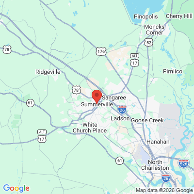 Map to  office in Summerville, SC