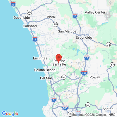 Map to  office in Rancho Santa Fe, CA