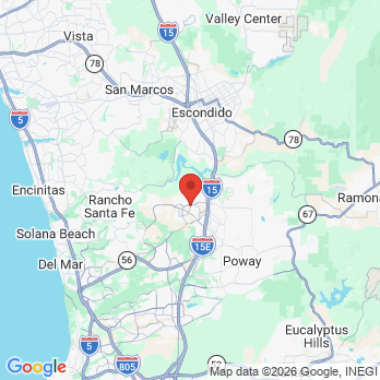 Map to Smile Arc Dental Group office in San Diego, CA