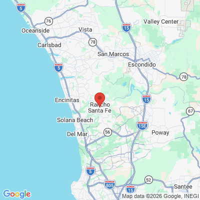 Map to  office in Rancho Santa Fe, CA