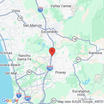 Map to Smileinsight Dental office in San Diego, CA