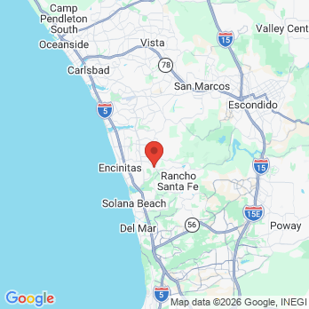 Map to Jiyoung Kim DDS, Inc office in Encinitas, CA