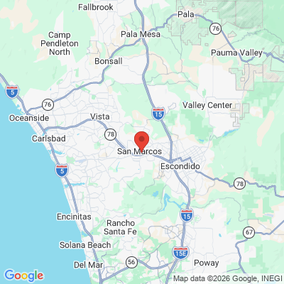 Map to  office in San Marcos, CA