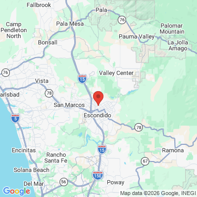 Map to  office in Escondido, CA