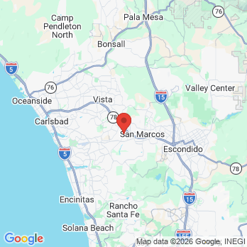 Map to Primary Office office in San Marcos, CA