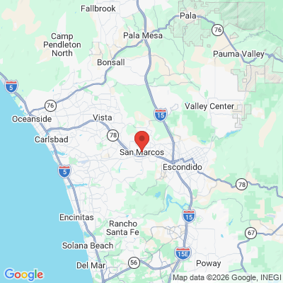 Map to  office in San Marcos, CA