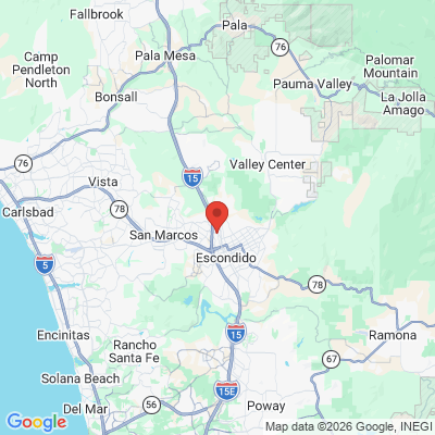 Map to Citracado Dental Group office in Escondido, CA