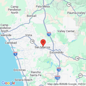 Map to Primary Office office in San Marcos, CA