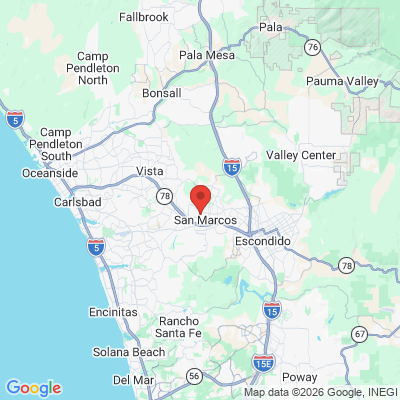 Map to  office in San Marcos, CA