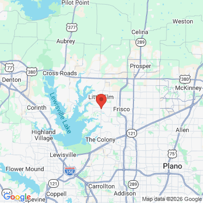 Map to  office in Frisco, TX