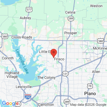 Map to Mapletree Family Dentistry - Jeffrey Bang DDS office in Frisco, TX
