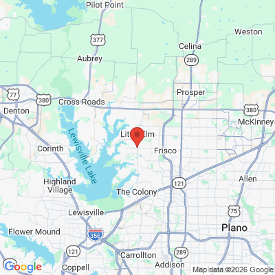 Map to  office in Frisco, TX