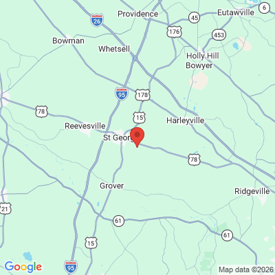 Map to  office in Ladson, Dorchester County