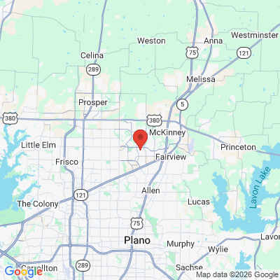 Map to  office in Mc Kinney, TX