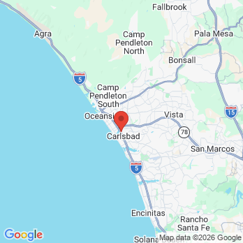 Map to Primary Office office in Carlsbad, CA