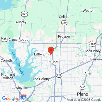 Map to Sai Dental office in Frisco, TX