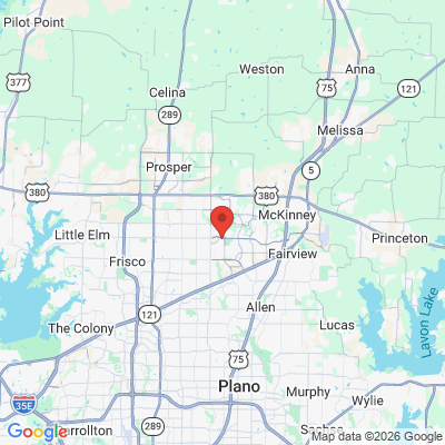 Map to  office in Mc Kinney, TX