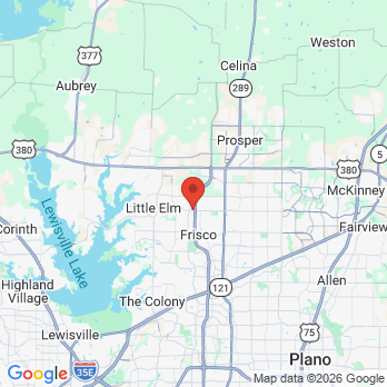 Map to Frisco Mini Molars office in Frisco, TX