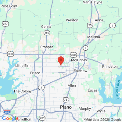 Map to  office in Mc Kinney, TX