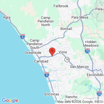 Map to Primary Office office in Oceanside, CA