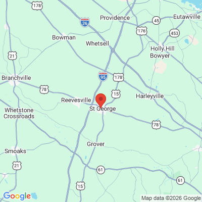Map to  office in Saint George, SC