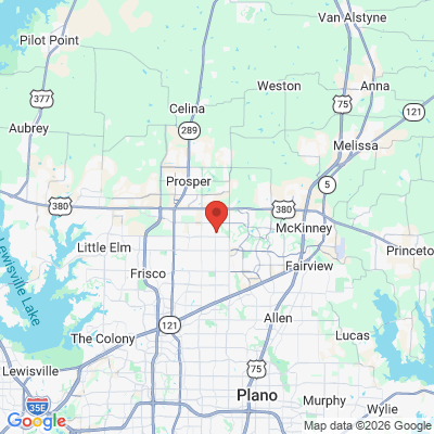 Map to  office in Mc Kinney, TX