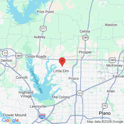 Map to  office in Little Elm, TX