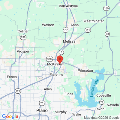 Map to  office in Mc Kinney, TX