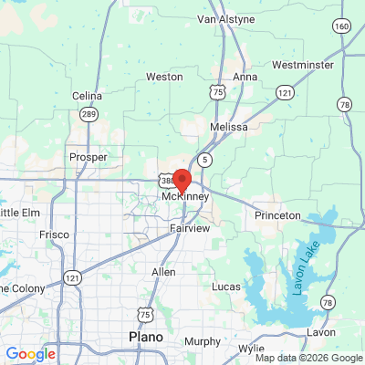 Map to  office in Mc Kinney, TX