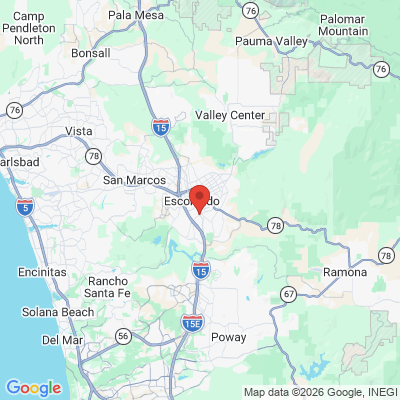 Map to  office in Escondido, CA