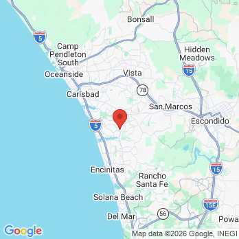 Map to La Costa Dental Care  office in Carlsbad, CA