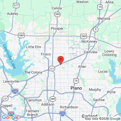 Map to  office in Plano, TX