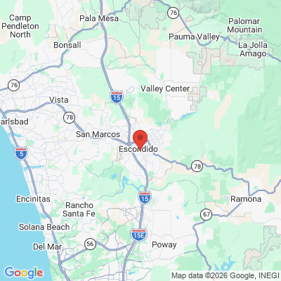 Map to  office in Escondido, CA