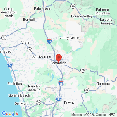 Map to  office in Escondido, CA