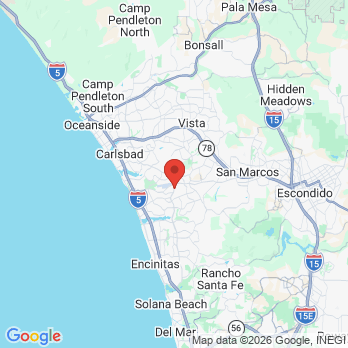 Map to discovery childrens dentistry and orthodontics office in Carlsbad, CA