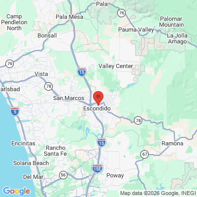Map to  office in Escondido, CA