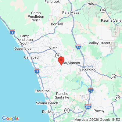 Map to  office in San Marcos, CA