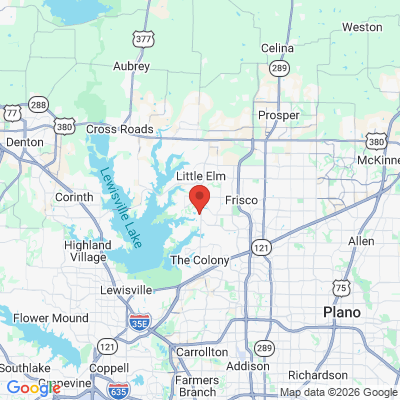 Map to  office in Frisco, TX