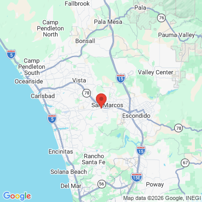 Map to  office in San Marcos, CA