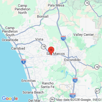 Map to Sanmarcos Primary Office office in San Marcos, CA