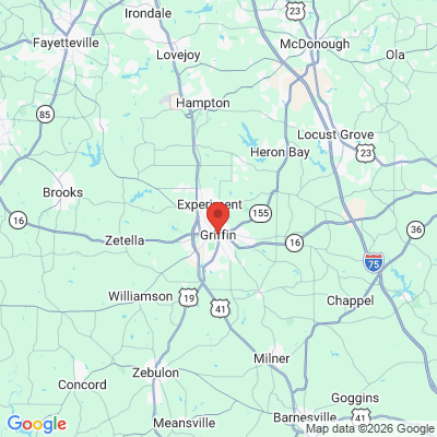 Map to  office in Griffin, GA
