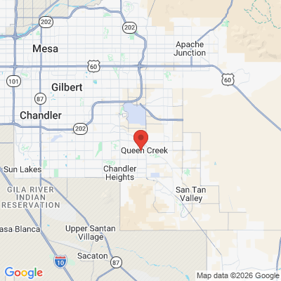 Map to Primary Office office in Queen Creek, AZ